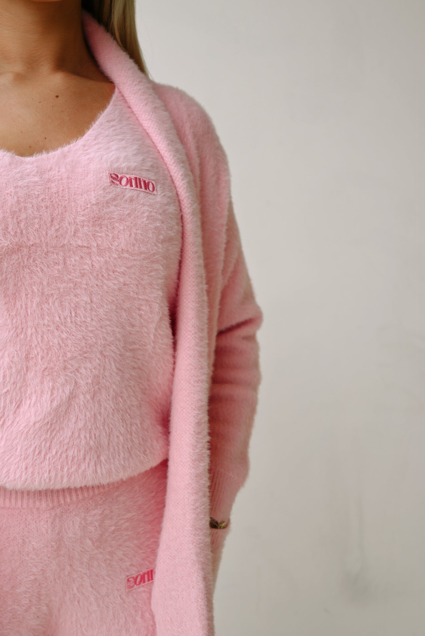 Baby pink cuddle set
