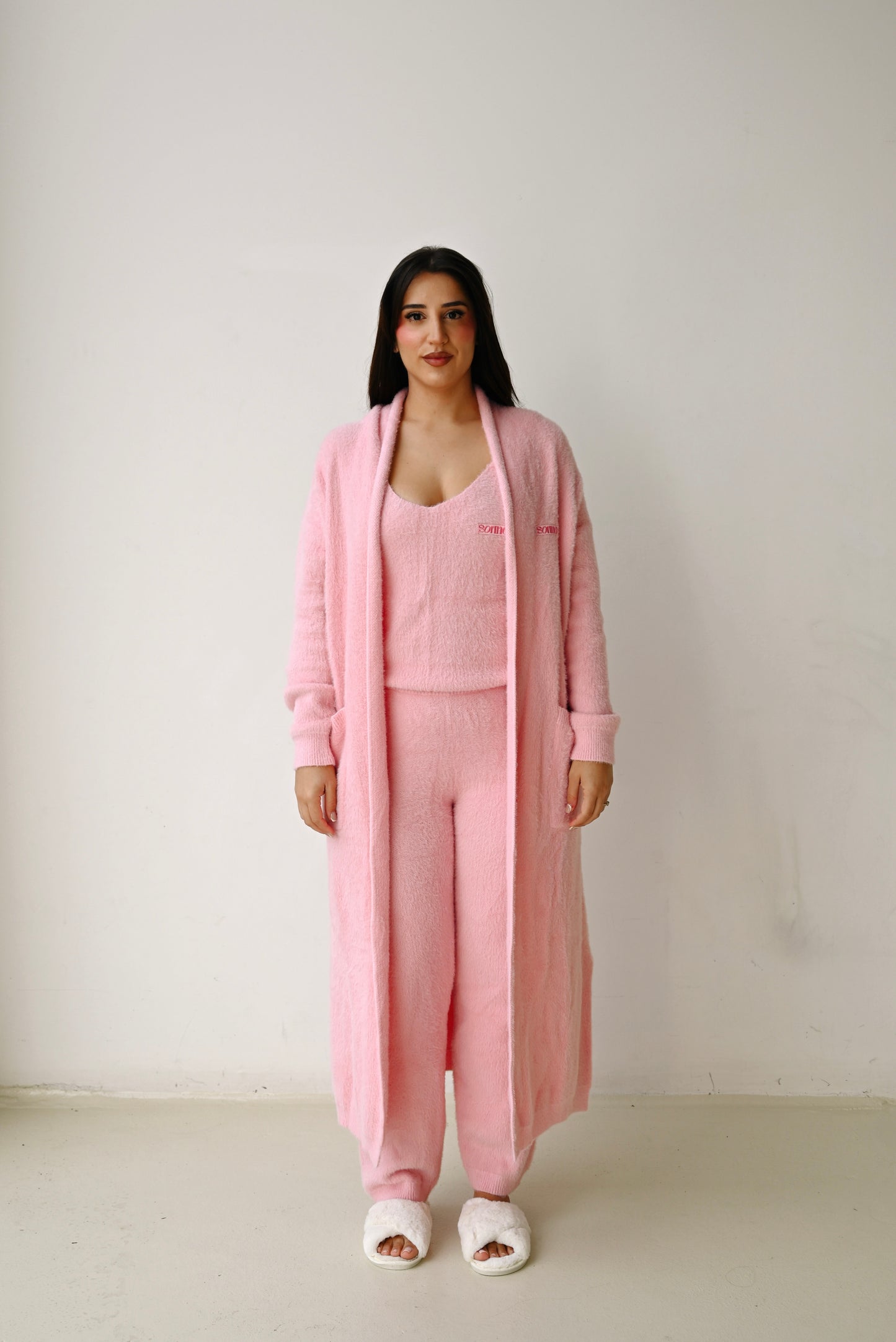 Baby pink cuddle set