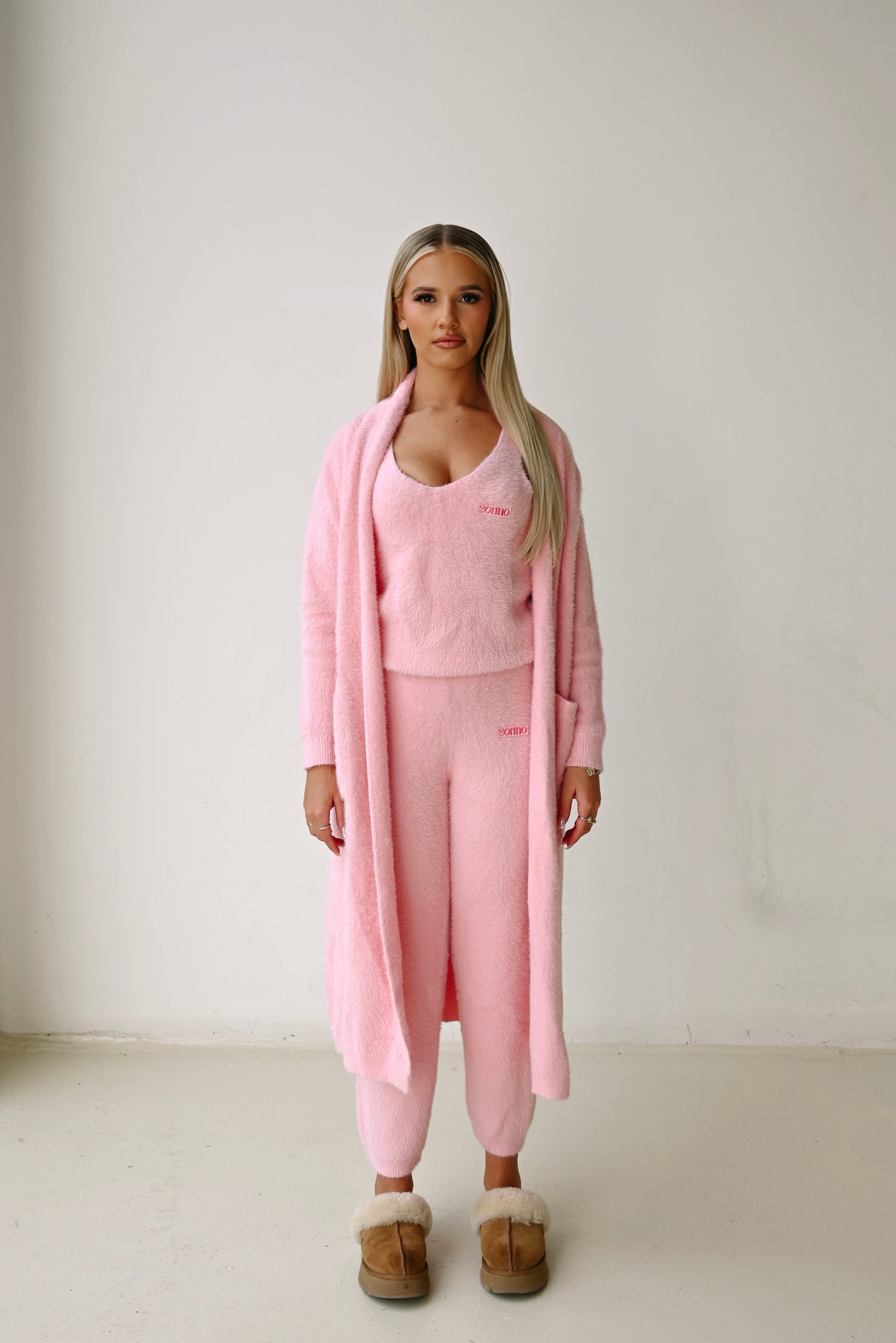 Baby pink cuddle set