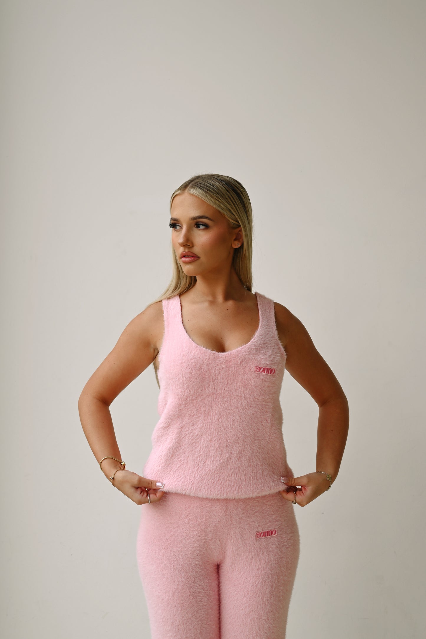 Baby pink cuddle set