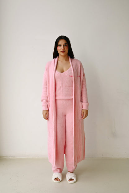 Baby pink cuddle set