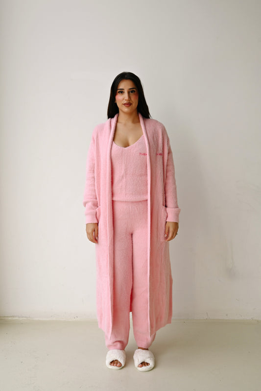 Baby pink cuddle set